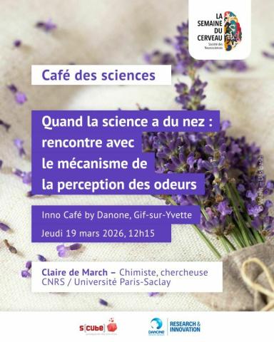 Café des Sciences : Quand la science a du nez - Rencontre avec le mécanisme de la perception des odeurs